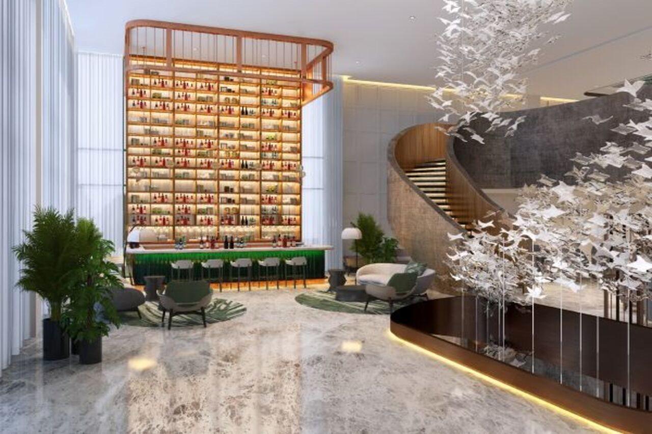 Ascott Gurney Penang Hotel Джордж Таун Екстериор снимка The bar at the hotel