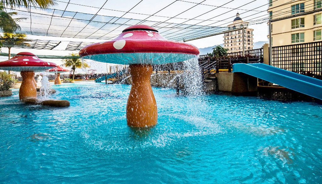 Ascott Gurney Penang Hotel Джордж Таун Екстериор снимка Splash the Sun Water Park